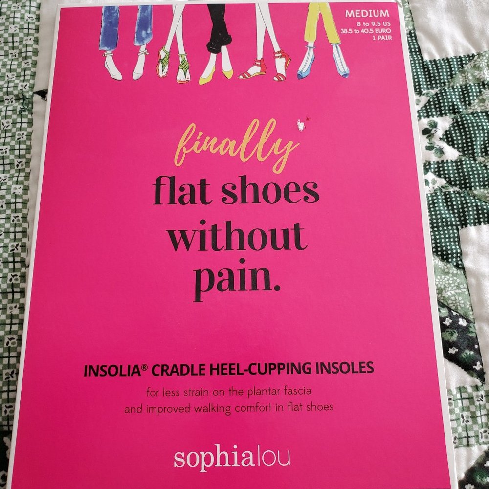 Vivian Lou flat heel insoles